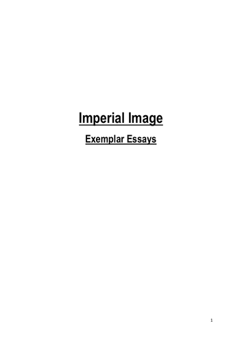 Exemplar Essays: Imperial Image (OCR A-Level Classical Civilisation)
