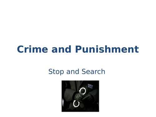 Stop and Search Presentation