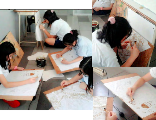 Student's Art-Making Process