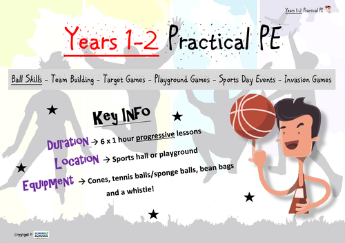 Years 1-2 PE Plans