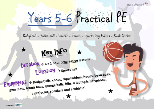 Years 5-6 PE Plans