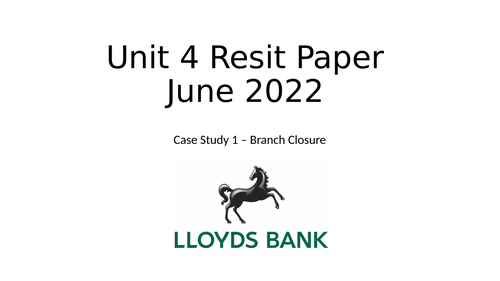 LIBF Unit 4 June 2022 Resit