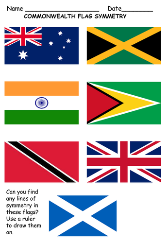 Commonwealth Flag Symmetry