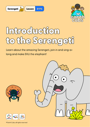 Introduction to the Serengeti - EYFS Lesson Plan