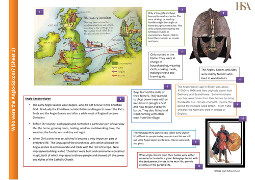 GCSE: Who were the Anglo-Saxons?