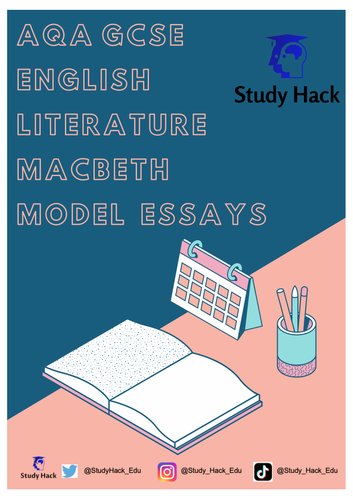 AQA GCSE English Literature Macbeth Model Essays