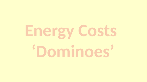 KS3 and KS3 Electricity Dominoes Games