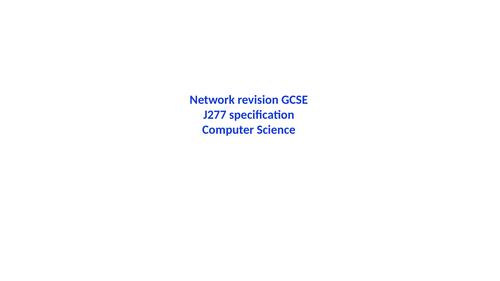 GCSE Networking Exam Questions with MS - All in one slides for revision