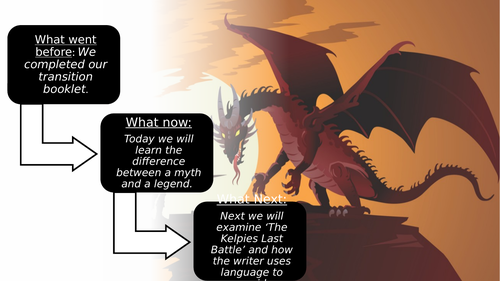 Myths and Legends KS3