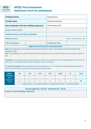 NPQSL Final project/write up