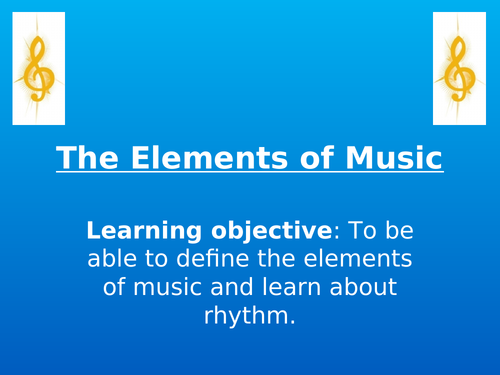 Basic music theory reminder | Teaching Resources