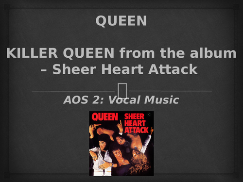 Edexcel GCSE Music: Killer Queen