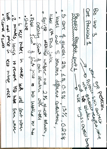 IAL Edexcel Biology Unit 3