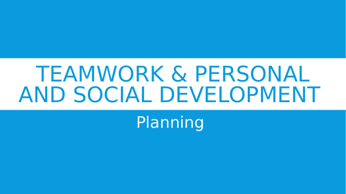 BTEC Teamwork & Social Development 2021 Booklets Units 1, 2 and 11