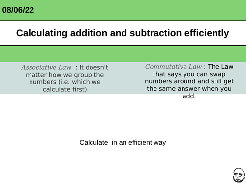 Calculating efficiently add and subtract