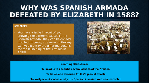 Spanish Armada GCSE History Edexcel