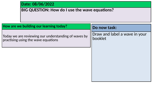 Formula practise - biol, chem and physics