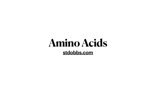 Structure of amino acids