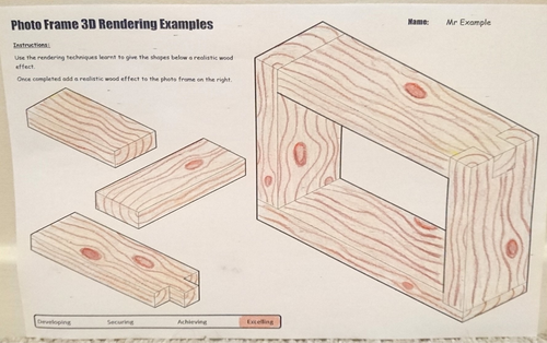 Wood Rendering Task