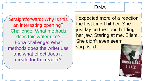 AQA English Language Paper 1 Question 3
