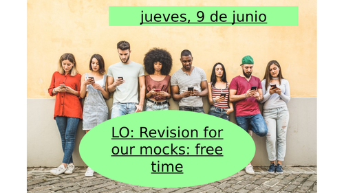 Year 10 Free time revision GCSE Spanish