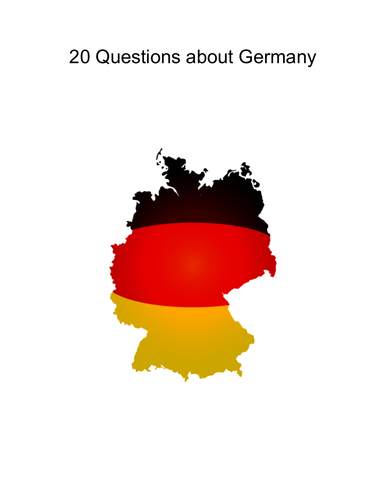 20 Questions about Germany