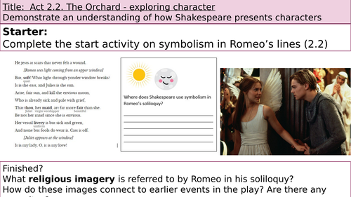 Act 2 Scene 2 Balcony in Romeo and Juliet