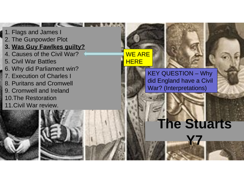 Causes to the English Civil War