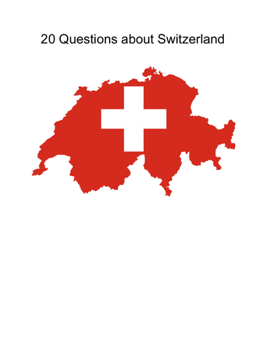 20 Questions about Switzerland