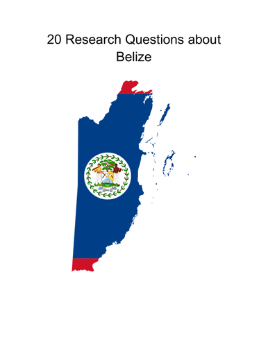 20 Research Questions about Belize