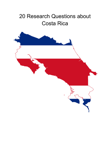 20 Research Questions about Costa Rica