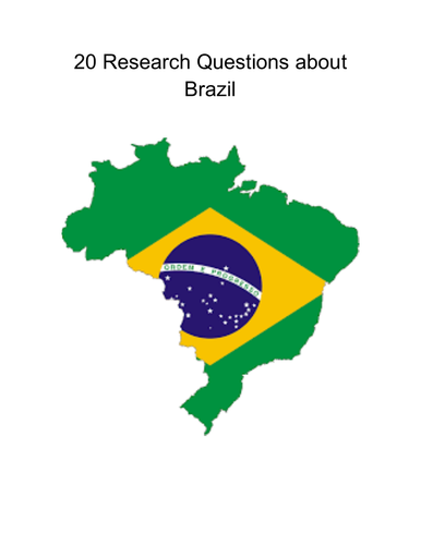 20 Research Questions about Brazil