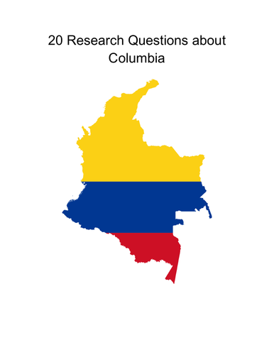 20 Research Questions about Columbia