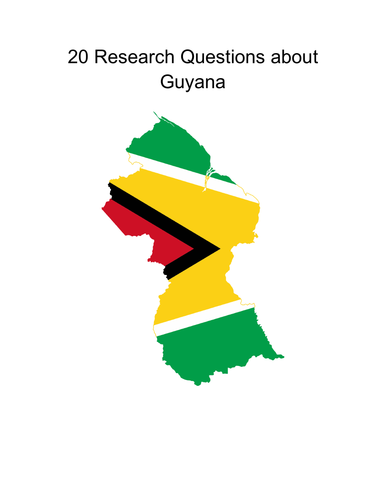 20 Research Questions about Guyana