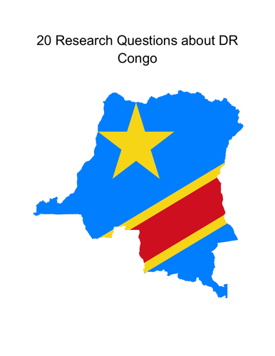 20 Research Questions about DR Congo