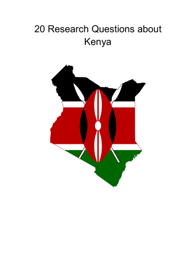 20 Research Questions about Kenya
