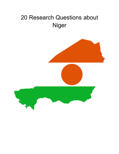 20 Research Questions about Niger