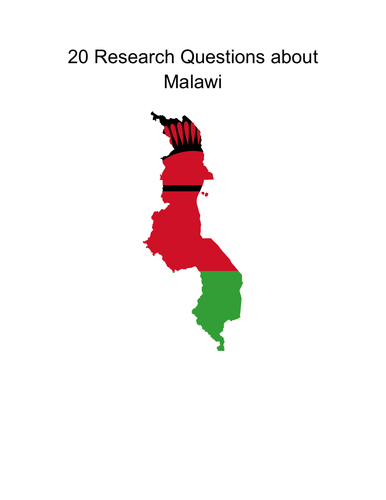 20 Research Questions about Malawi