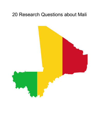 20 Research Questions about Mali