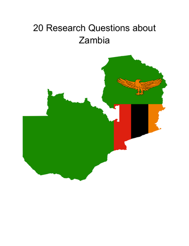20 Research Questions about Zambia