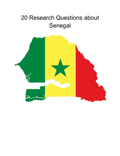 20 Research Questions about Senegal
