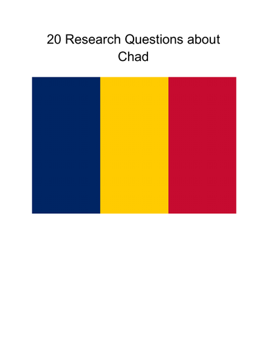 20 Research Questions about Chad