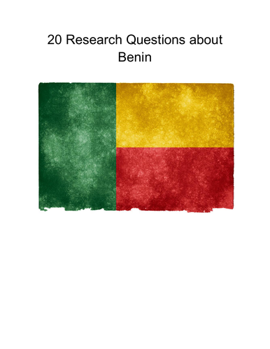 20 Research Questions about Benin