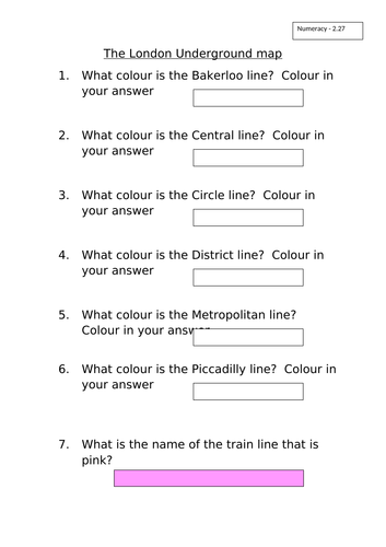The London Underground