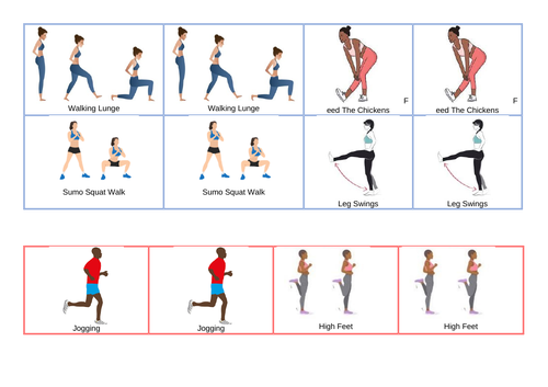 Find the pair warm-up game