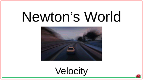 Velocity - complete lesson