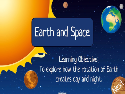 YEAR 5 - SCIENCE - EARTH AND SPACE (Day & night / time zones)