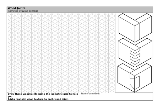 isometric drawing exercises pdf