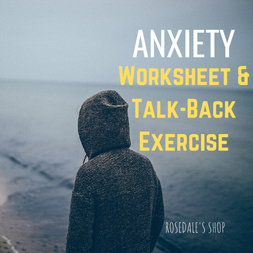 Anxiety - Talk Back Exercise | Activity for Managing Emotions & Feelings