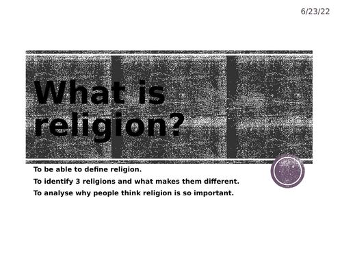 What is religion?